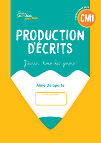 Production d'&eacute;crits CM1